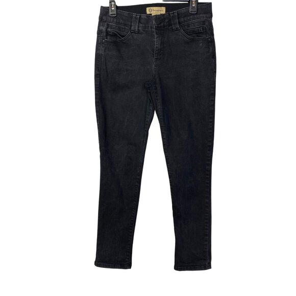 Democracy Womens Ab Technology Black Skinny Jeans Size 6 - Picture 1 of 5